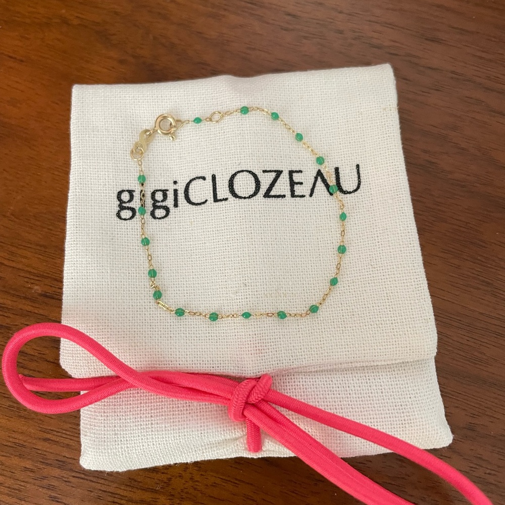 Gigi Clozeau Classic Gigi Green Bracelet